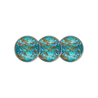Dragonfly Flit Bubbles Golf Ball Marker