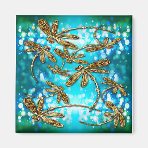Dragonfly Flit Bubbles Magnet