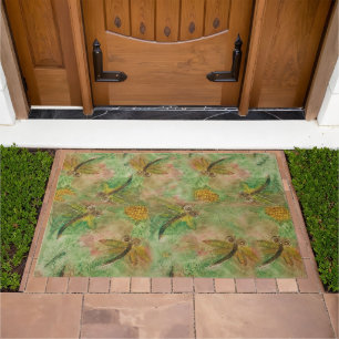 Dragonfly Flit Cotton Candy Doormat