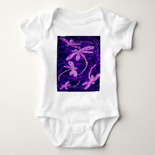 Dragonfly Flit Disco Baby Bodysuit