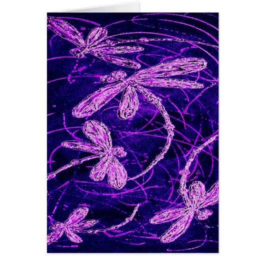 Dragonfly Flit Disco Cards (Front)