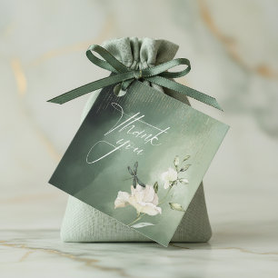 Dragonfly Floral Sweet 16 Thank You ID1310 Favor Tags