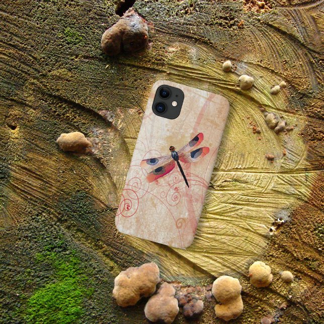 Dragonfly Flourish Iphone Case (Creator Uploaded)