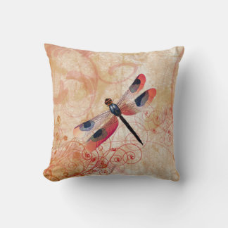 Dragonfly Flourish Pillow