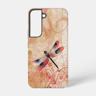 Dragonfly Flourish Samsung Galaxy S22 Case