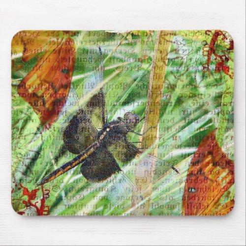 Dragonfly Fly Away Mouse Pad