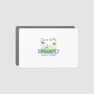 Dragonfly Flying Insect Lover Entomology Dragonfli Car Magnet