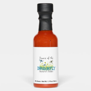 Dragonfly Flying Insect Lover Entomology Dragonfli Hot Sauces