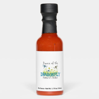 Dragonfly Flying Insect Lover Entomology Dragonfli Hot Sauces