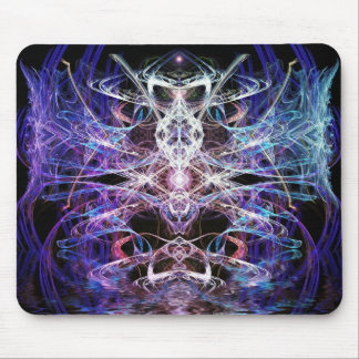 dragonfly fractal fantasy Mousepad
