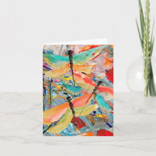 Dragonfly Frenzy Card