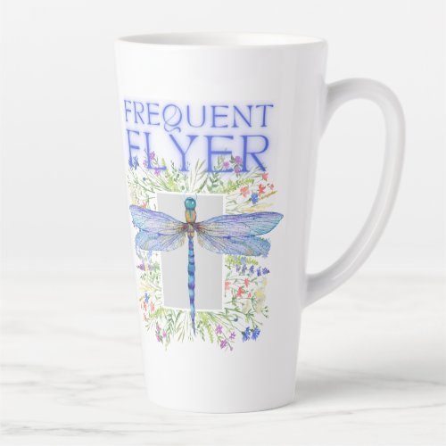 Dragonfly Frequent Flyer Latte Mug