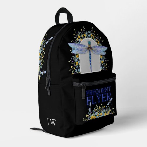 Dragonfly Frequent Flyer Personalized Backpack