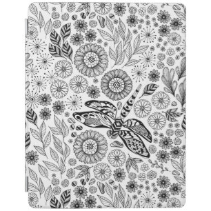 Dragonfly garden iPad smart cover