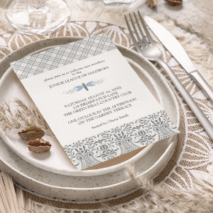 Dragonfly Garden Party Invitations