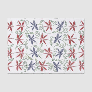 Dragonfly Gardens Tissue Paper