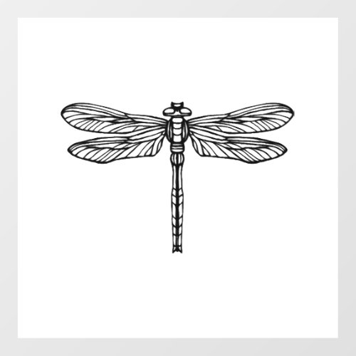 Dragonfly Gift for Her Women Summer Mothers Day Floor Decals