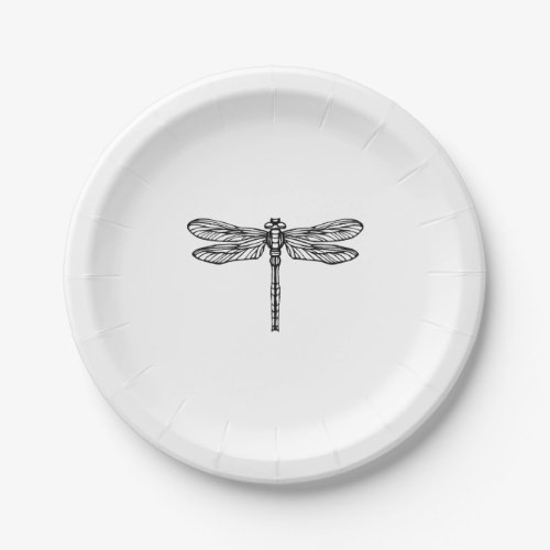 Dragonfly Gift for Her Women Summer Mothers Day Paper Plates