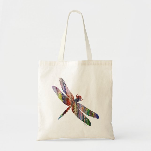 Dragonfly Gifts, Dragonfly Tote Bag (Front)