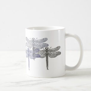 Dragonfly Greys Mug