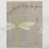 dragonfly happy birthday (Front)