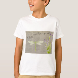 dragonfly happy birthday T-Shirt