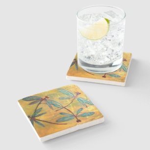 Dragonfly Haze Adult Apron Stone Coaster