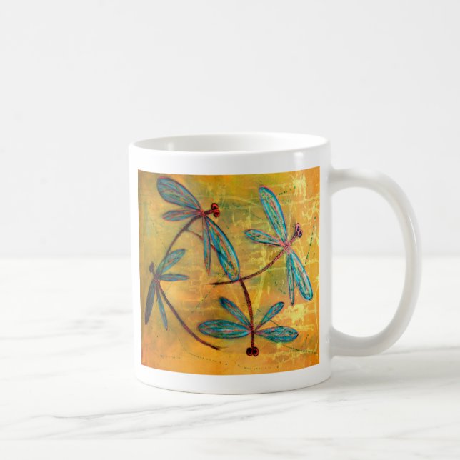 Dragonfly Haze Coffee Mug (Right)