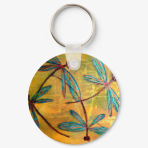 Dragonfly Haze Keychain