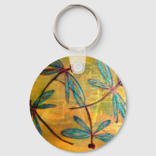 Dragonfly Haze Keychain