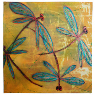 Dragonfly Haze Napkin