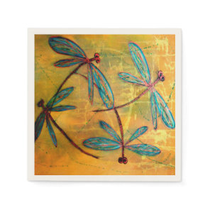 Dragonfly Haze Napkins