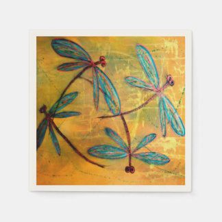 Dragonfly Haze Napkins