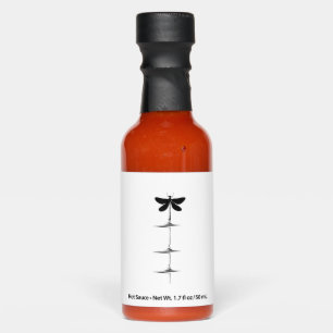 Dragonfly Heartbeat EKG Pulse Nature Insect Dragon Hot Sauces