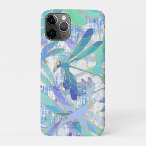Dragonfly Holiday  White iPhone 11 Pro Case