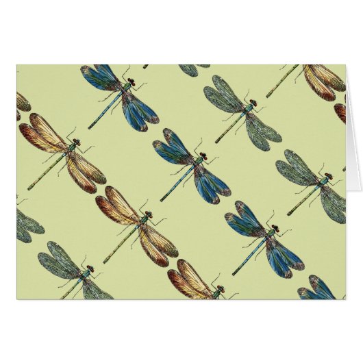 Dragonfly Illustrations Cards (Front Horizontal)