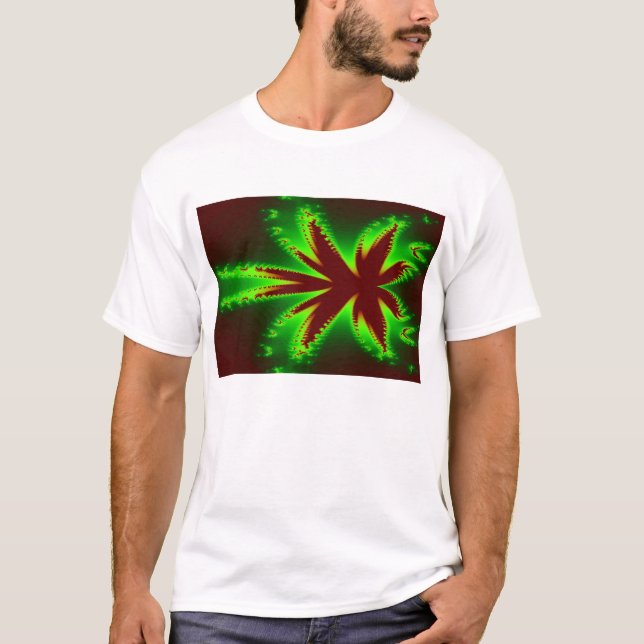 Dragonfly in flames mens T Shirt (Front)
