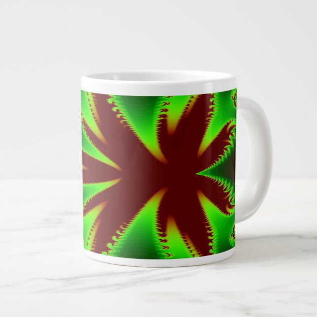 Dragonfly in Flames Mug (Front Right)