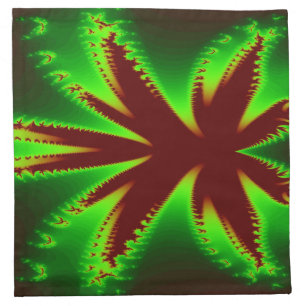 Dragonfly in Flames Napkin
