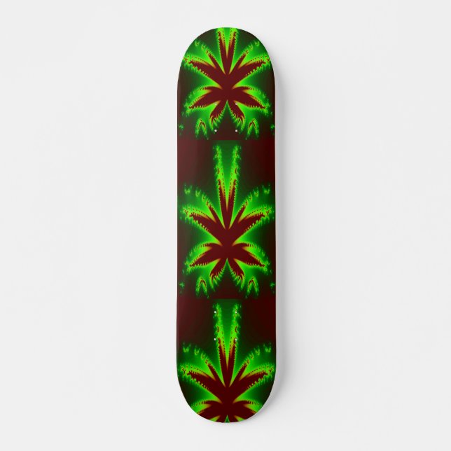Dragonfly in flames Skateboard Deck (Front)