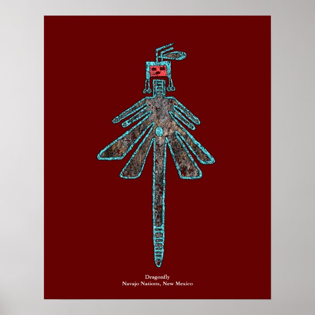 Dragonfly, Insect Mythology Poster (Front)
