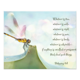 Dragonfly Inspiration Photo Print