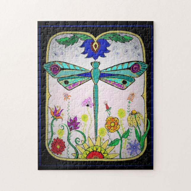 Dragonfly Jigsaw Puzzle (Vertical)
