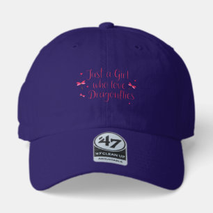 Dragonfly Just A Girl Who Loves Dragonflies T-Shir 47 Brand Hat