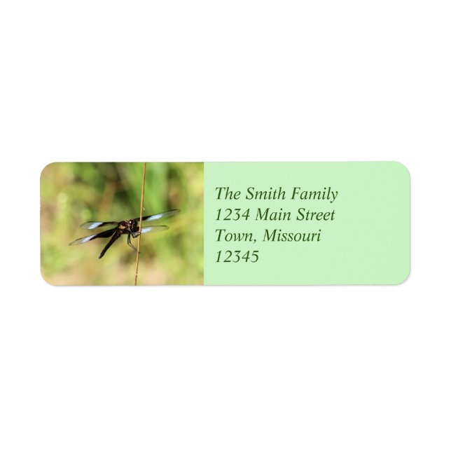 Dragonfly Label (Front)