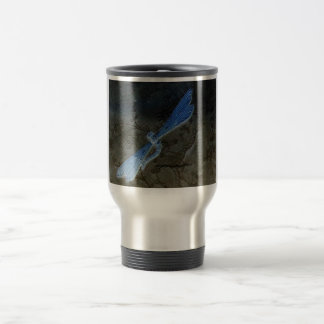Dragonfly & Lace Travel Mug