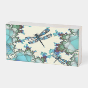 Dragonfly Land Wood Art Sign