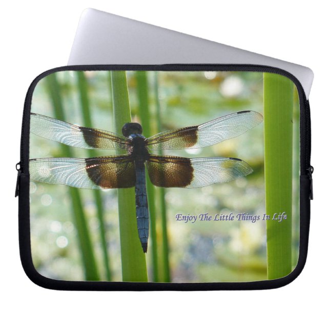 Dragonfly Laptop Sleeve (Front)