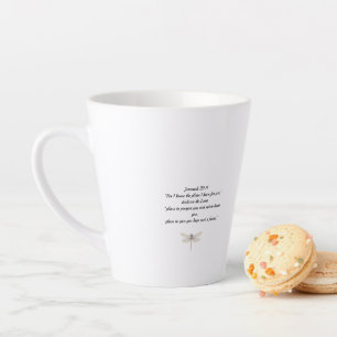 Dragonfly Latte Mug