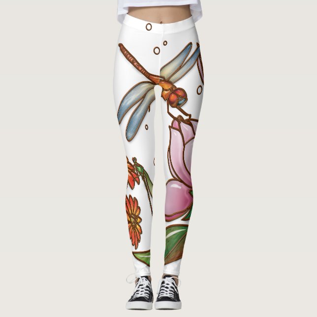 Dragonfly Leggings (Front)